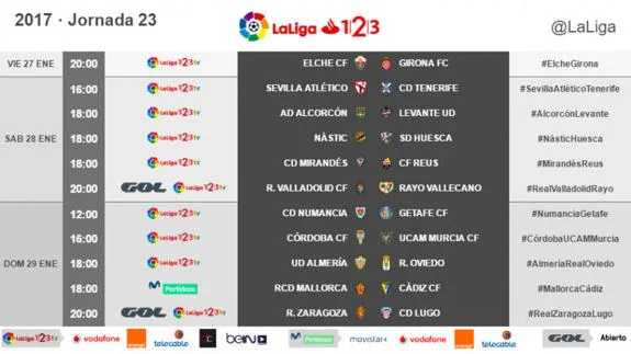 Liga 123 en directo